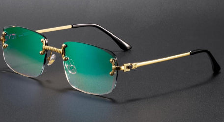 Lunettes Horizon — Prestige Vert & Or